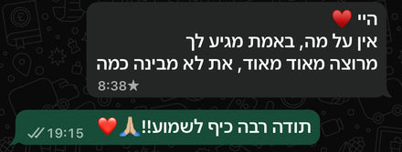 המלצת לקוחה 2